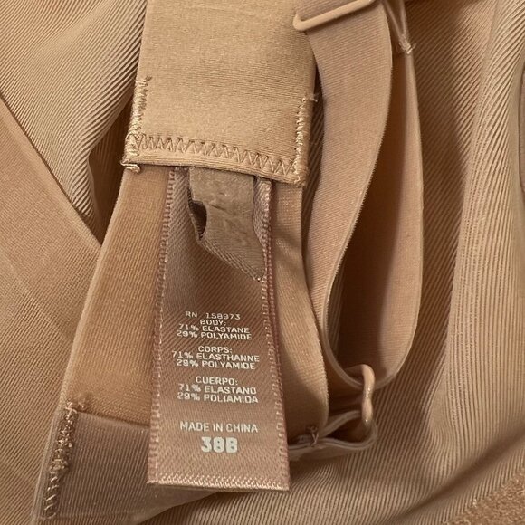 SKIMS Naked Underwire Bra NEW 38B Honey - Picture 7 of 9
